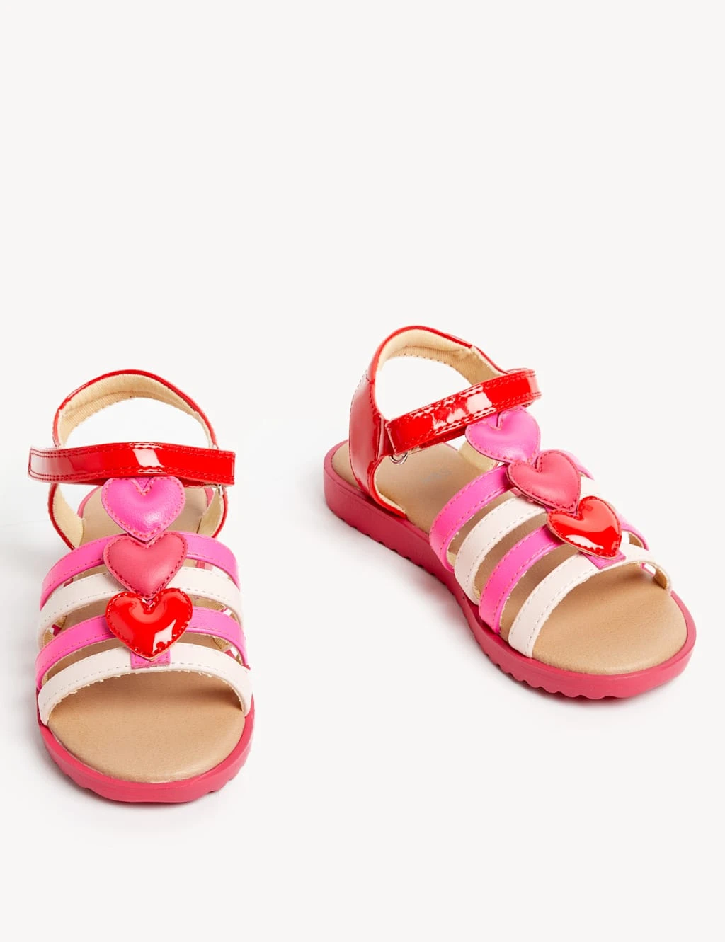Kids' Heart Fisherman Sandals (4 Small - 13 Small) 2 Kids' Heart Fisherman Sandals (4 Small - 13 Small) - Image 2