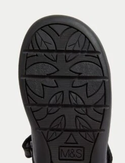 Kids’ Leather T-Bar School Shoes (8 Small - 1 Large) -Marksandspencer Sale Store SD 04 T72 8654B Y0 X EC 3