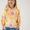 Cotton Rich Floral Hoodie (6-16 Yrs) -Marksandspencer Sale Store SD 04 T74 1028M R4 X EC 0