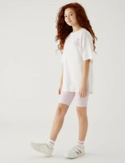 No Brand Pure Cotton Dolphin T-Shirt (6-16 Yrs) -Marksandspencer Sale Store SD 04 T74 2354V Z0 X EC 2