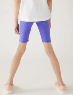 Cotton Rich Cycling Shorts (6-16 Yrs) -Marksandspencer Sale Store SD 04 T74 3208V D0 X EC 3
