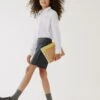 School Girls' Regular Fit Skort (2-18 Yrs) 20 School Girls' Regular Fit Skort (2-18 Yrs) -Marksandspencer Sale Store SD 04 T76 0325 T0 X EC 0