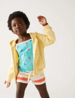 Pure Cotton Tie Dye Shorts (2-8 Yrs) -Marksandspencer Sale Store SD 04 T77 4794B ZZ X EC 1