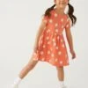 Pure Cotton Polka Dot Dress (2-8 Yrs) 9 Pure Cotton Polka Dot Dress (2-8 Yrs) -Marksandspencer Sale Store SD 04 T77 4877B CJ X EC 0