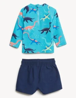 2pc Dinosaur Swim Outfit (0-3 Yrs) 10 2pc Dinosaur Swim Outfit (0-3 Yrs) -Marksandspencer Sale Store SD 04 T78 4083I ZZ X EC 1