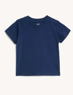 5pk Pure Cotton T-Shirts -Marksandspencer Sale Store SD 04 T78 4161D ZZ X EC 5