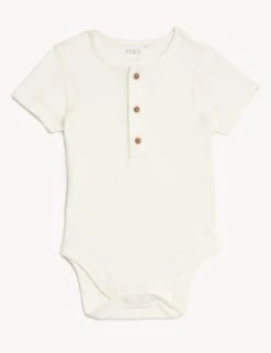 2pc Cotton Blend Checked Outfit (0-3 Yrs) -Marksandspencer Sale Store SD 04 T78 4301T SV X EC 2
