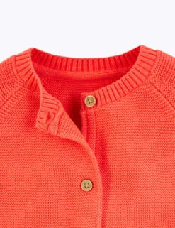 No Brand Pure Cotton Striped Cardigan (0-3 Yrs) -Marksandspencer Sale Store SD 04 T78 6003E KS X EC 2