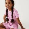 Cotton Rich Slogan Short Pyjama Set (7-16 Yrs) 40 Cotton Rich Slogan Short Pyjama Set (7-16 Yrs) -Marksandspencer Sale Store SD 04 T86 2036E A4 X EC 0