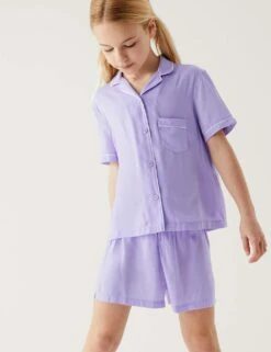 Satin Short Pyjama Set (6-16 Yrs)