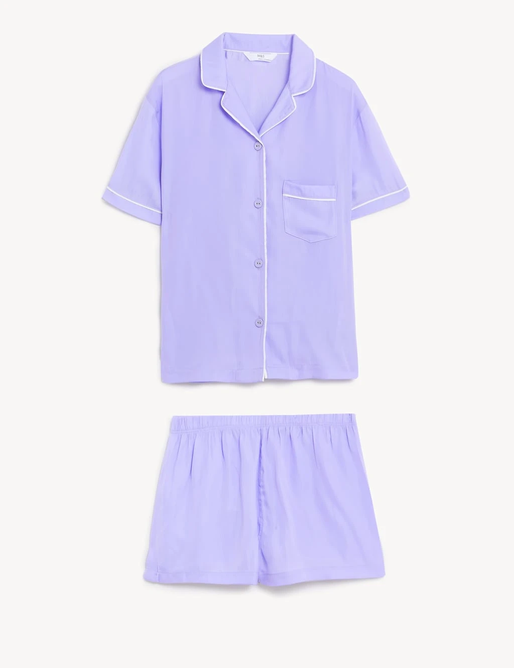 Satin Short Pyjama Set (6-16 Yrs) 2 Satin Short Pyjama Set (6-16 Yrs) - Image 2