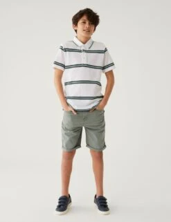 Pure Cotton Denim Shorts (6 - 16 Yrs)