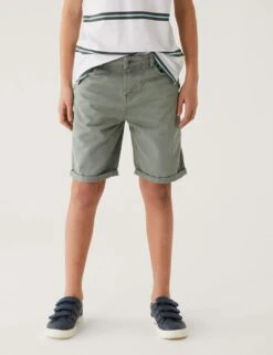 Pure Cotton Denim Shorts (6 - 16 Yrs) -Marksandspencer Sale Store SD 04 T87 3046V T0 X EC 1