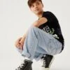 Relaxed Pure Cotton Jeans (6-16 Yrs) -Marksandspencer Sale Store SD 04 T87 3200M HD X EC 0