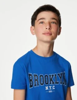 Pure Cotton Brooklyn T-Shirt (6-16 Yrs)