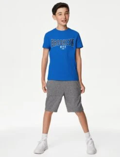 Pure Cotton Brooklyn T-Shirt (6-16 Yrs) -Marksandspencer Sale Store SD 04 T87 4313B E5 X EC 1