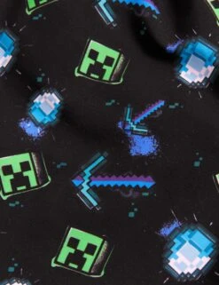 Minecraft™ Swim Shorts (6-16 Yrs) -Marksandspencer Sale Store SD 04 T87 7271W Y4 X EC 6