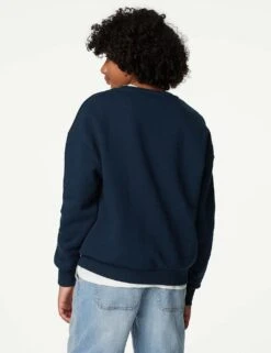 Cotton Rich Marvel™ Sweatshirt (6-16 Yrs) -Marksandspencer Sale Store SD 04 T87 7703C F0 X EC 2