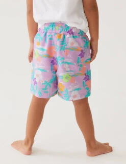Tropical Swim Shorts (2-8 Yrs) -Marksandspencer Sale Store SD 04 T88 3971W D4 X EC 3