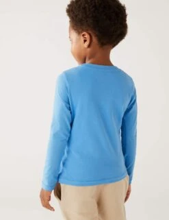 Pure Cotton Super Star Slogan Top (2-8 Yrs) -Marksandspencer Sale Store SD 04 T88 4220B M9 X EC 2
