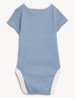 3pc Cotton Rich Striped Outfit (0-12 Mths) -Marksandspencer Sale Store SD 04 T92 4307N E6 X EC 2
