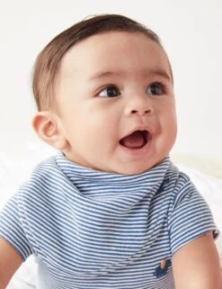 3pc Cotton Rich Striped Outfit (0-12 Mths) -Marksandspencer Sale Store SD 04 T92 4307N E6 X EC 8