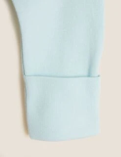 Pure Cotton Elephant Sleepsuit (7lbs - 12 Mths) -Marksandspencer Sale Store SD 04 T92 4510N JA X EC 3