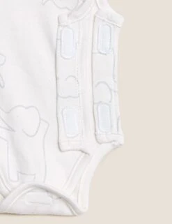 3pk Pure Cotton Premature Bodysuits (3lbs-4lbs) -Marksandspencer Sale Store SD 04 T92 6304M Z4 X EC 7