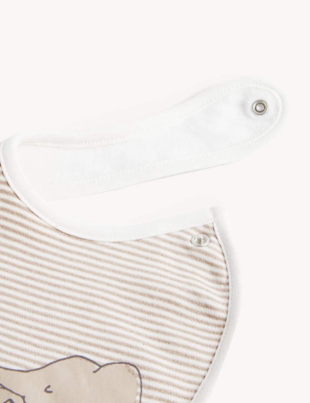 2pk Cotton Rich Animal Print Dribble Bibs 2 2pk Cotton Rich Animal Print Dribble Bibs - Image 2