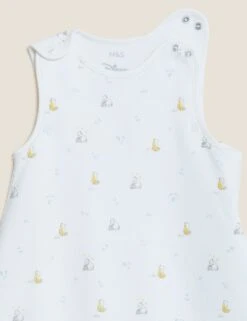 Pure Cotton Printed 2.5 Tog Sleeping Bag (0-36 Mths) 6 Pure Cotton Printed 2.5 Tog Sleeping Bag (0-36 Mths) -Marksandspencer Sale Store SD 04 T92 6500C K4 X EC 2