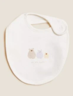 4pc Bear Print Starter Set (7lbs - 12 Mths) -Marksandspencer Sale Store SD 04 T92 6507N K4 X EC 3