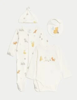 4pc Winnie The Pooh™ Starter Set (0-12 Mths)