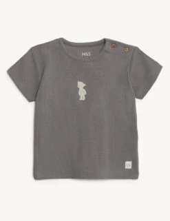 Cotton Rich Bear T-Shirt (0-1 Yrs)