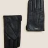 Personalised Men's Leather Gloves -Marksandspencer Sale Store SD 08 T04 9668P Y0 X EC 0