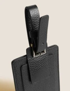 Personalised Leather Luggage Tag 5 Personalised Leather Luggage Tag -Marksandspencer Sale Store SD 08 T04 9802P Y0 X EC 1