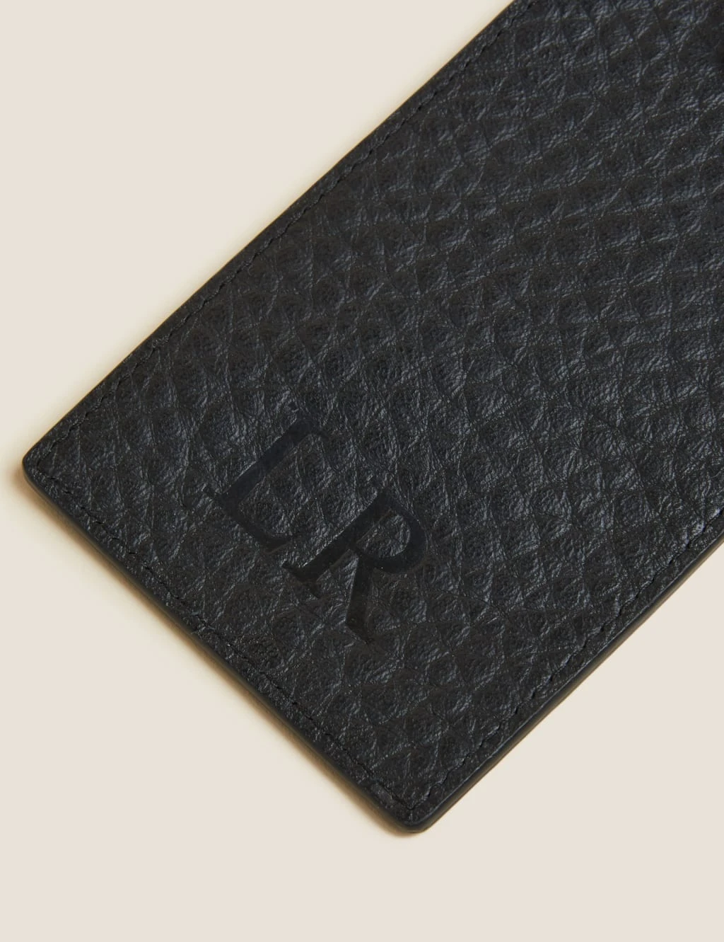 Personalised Leather Luggage Tag 2 Personalised Leather Luggage Tag - Image 2