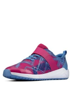 Clarks Kids' Riptape Trainers (Youth Size 3-5.5) -Marksandspencer Sale Store SD 08 T94 3045 A4 X EC 3