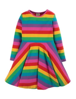 Frugi Organic Cotton Striped Dress (6 Mths - 7 Yrs)