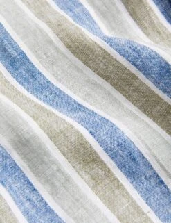 Jaeger Pure Linen Striped Shirt -Marksandspencer Sale Store SD 09 T62 1217E E0 X EC 6