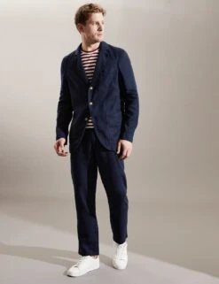 Jaeger Pure Linen Utility Jacket