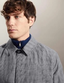 Jaeger Pure Cotton Wax Printed Trench -Marksandspencer Sale Store SD 09 T62 1402E T4 X EC 1