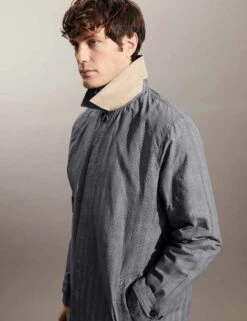 Jaeger Pure Cotton Wax Printed Trench -Marksandspencer Sale Store SD 09 T62 1402E T4 X EC 3