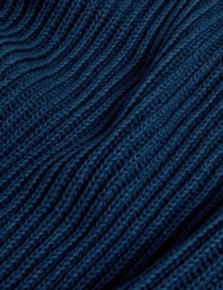 Jaeger Pure Cotton Ribbed Half Zip Jumper -Marksandspencer Sale Store SD 09 T62 1503E XB X EC 6