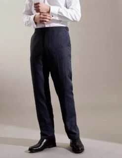 Jaeger Tailored Fit Italian Silk And Linen Trousers -Marksandspencer Sale Store SD 09 T62 2809E F0 X EC 2