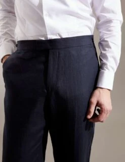 Jaeger Tailored Fit Italian Silk And Linen Trousers -Marksandspencer Sale Store SD 09 T62 2809E F0 X EC 3