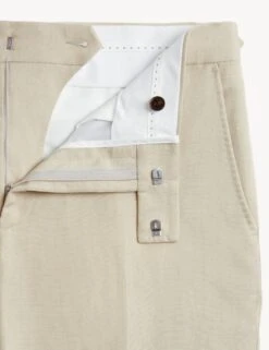 Jaeger Regular Fit Italian Silk And Linen Trousers -Marksandspencer Sale Store SD 09 T62 2829E SS X EC 7