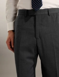 Jaeger Tailored Fit Pure Wool Bi-Stretch Trousers -Marksandspencer Sale Store SD 09 T62 2837C UT X EC 3