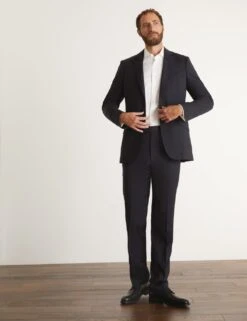 Jaeger Tailored Fit Super 100s Pure Wool Jacket