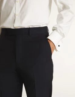 Jaeger Tailored Fit Super 100s Pure Wool Trousers -Marksandspencer Sale Store SD 09 T62 2869C F2 X EC 1
