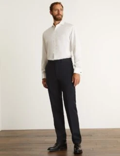 Jaeger Tailored Fit Super 100s Pure Wool Trousers -Marksandspencer Sale Store SD 09 T62 2869C F2 X EC 4